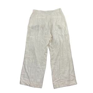 Everlane Women Size 14 Linen Pants Wide Leg 28 Inseam Lightweight 66-33
